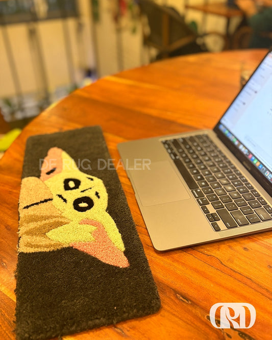 BABY YODA KEYBOARD RUG