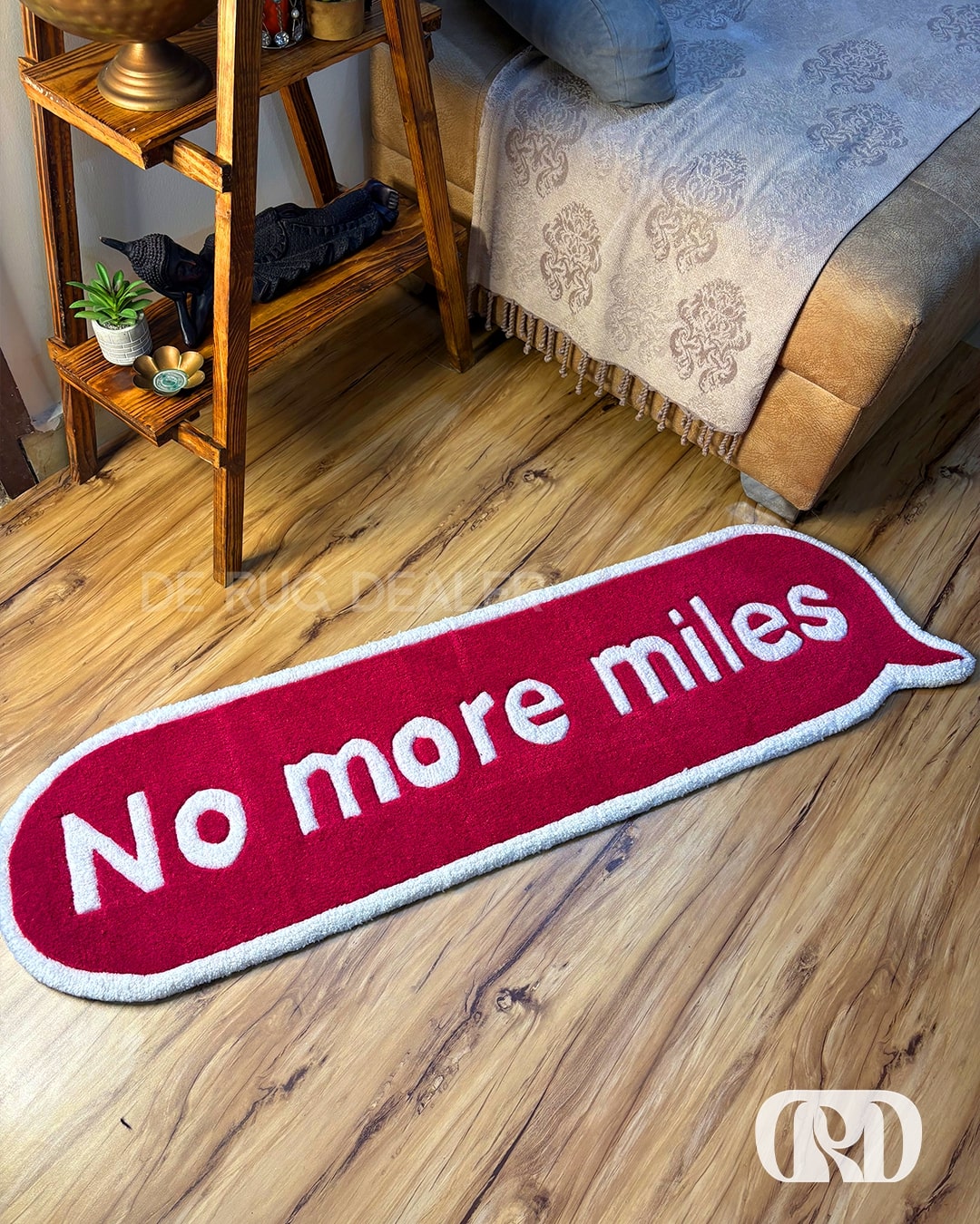 NO MORE MILES RUG