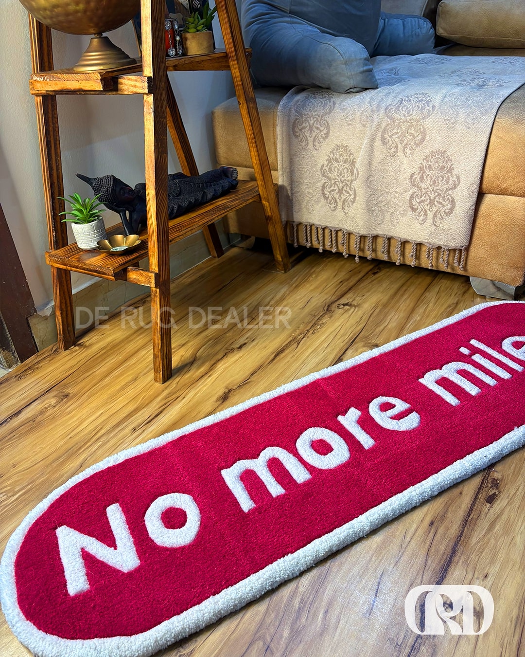 NO MORE MILES RUG 1