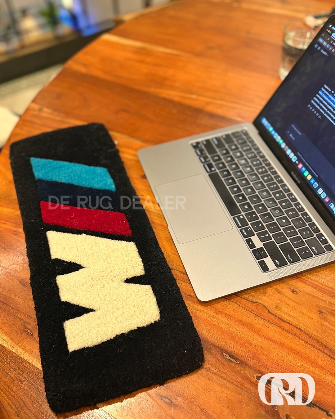 BMW LOGO KEYBOARD RUG 1