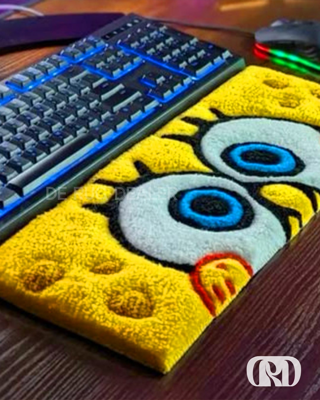 SPONGEBOB KEYBOARD RUG