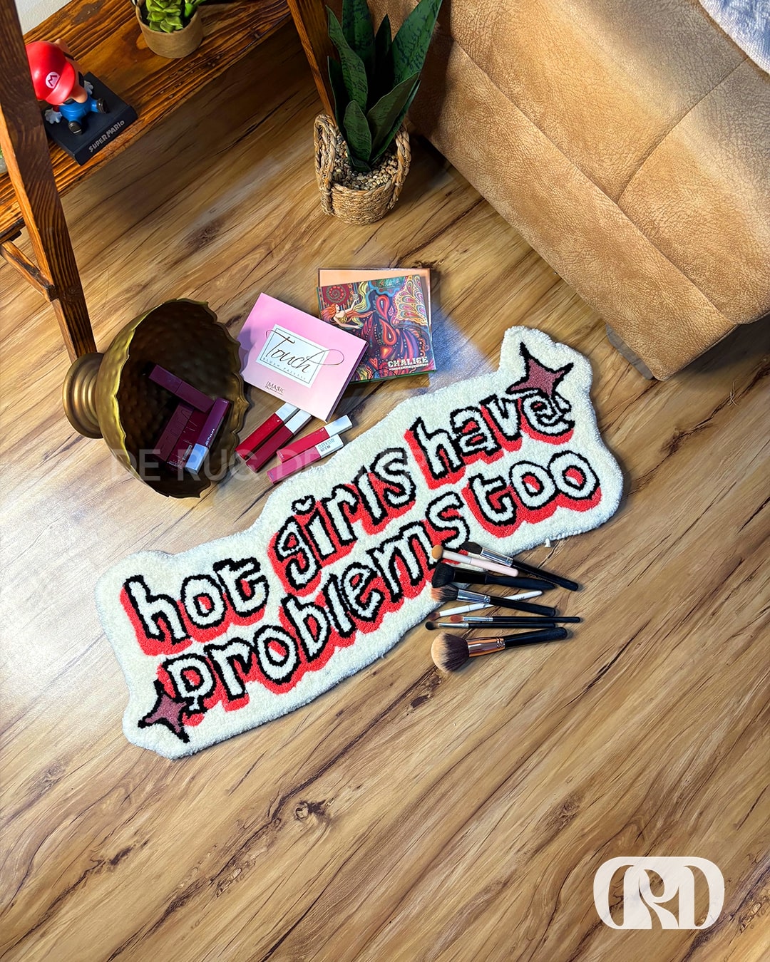 HOT GIRLS PROBLEM RUG