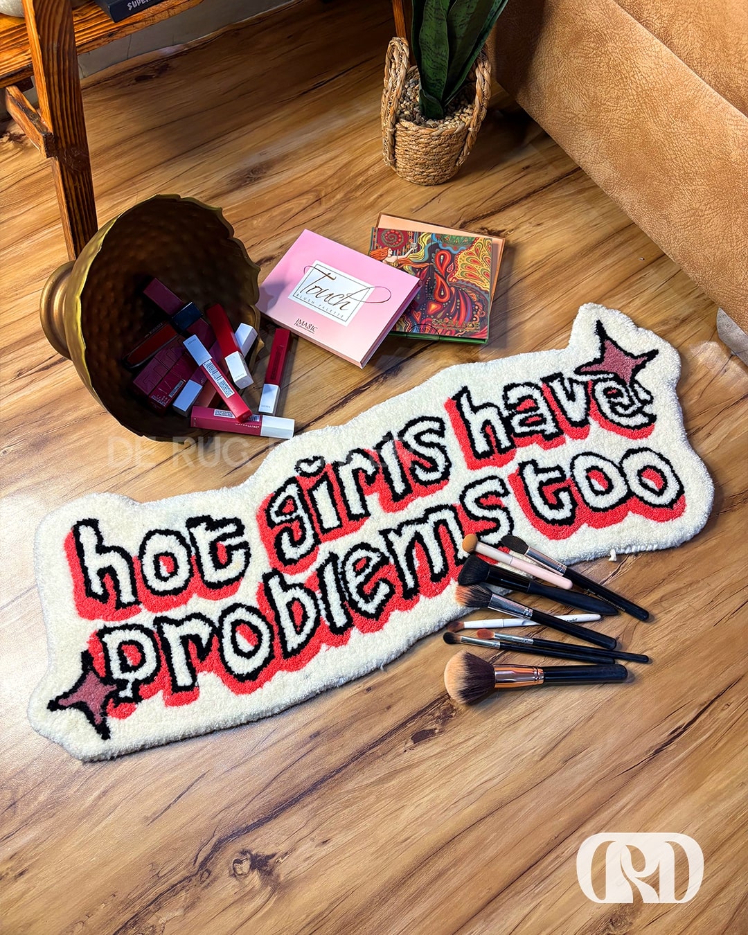 HOT GIRLS PROBLEM RUG