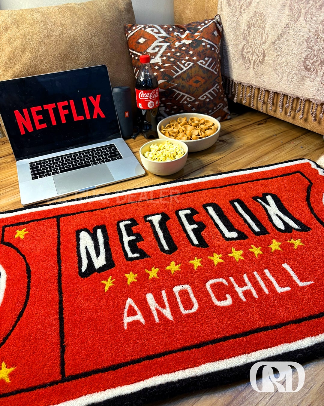 NETFLIX AND CHILL V2 RUG