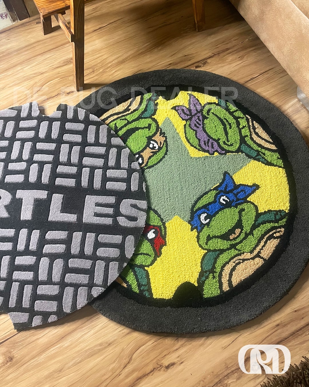 2 IN 1 NINJA TURTLE RUG