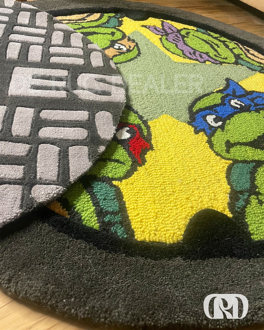 2 IN 1 NINJA TURTLE RUG