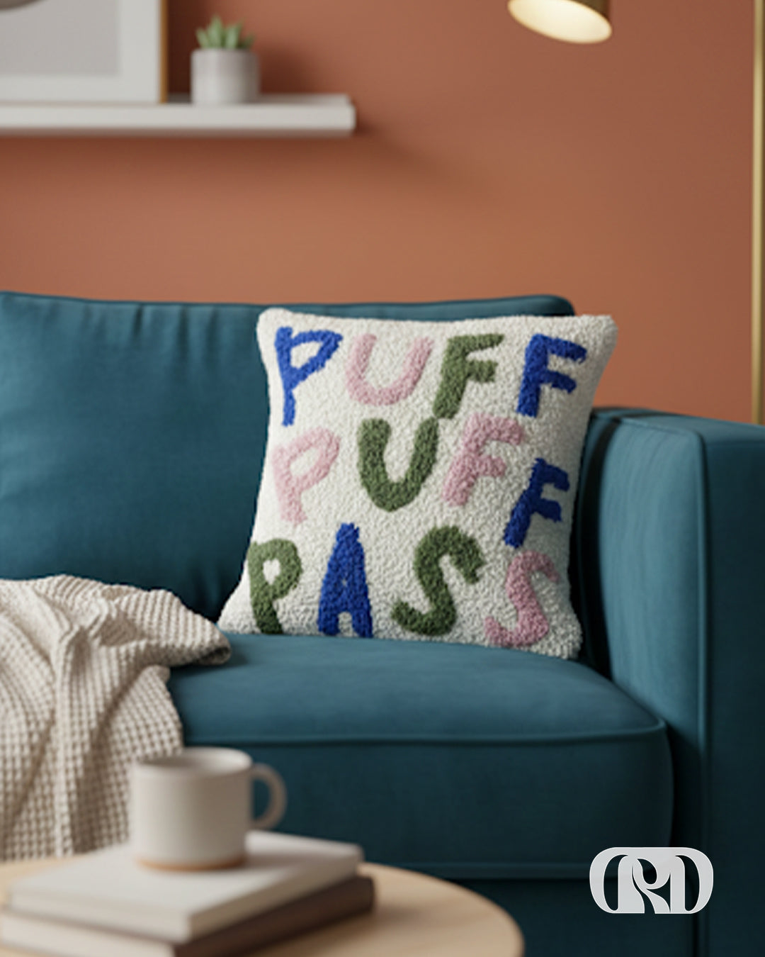 PUFF-PUFF TUFTED CUSHION COVER