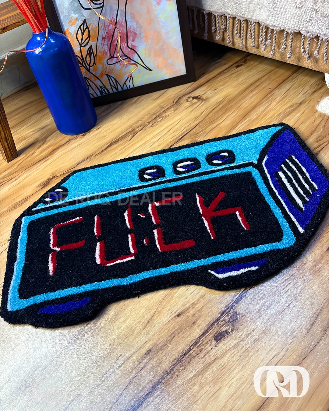 RADIO F*CK RUG