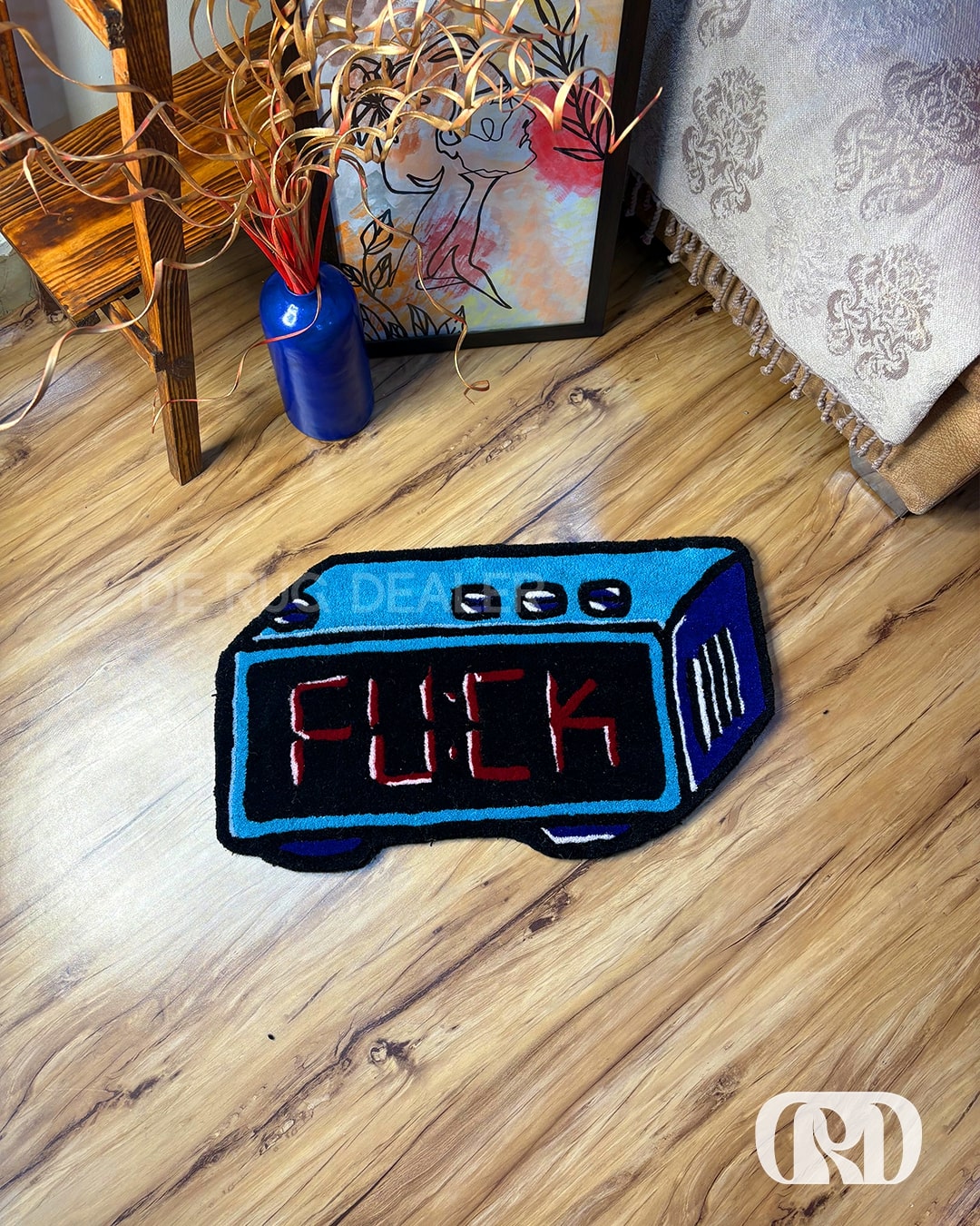 RADIO F*CK RUG
