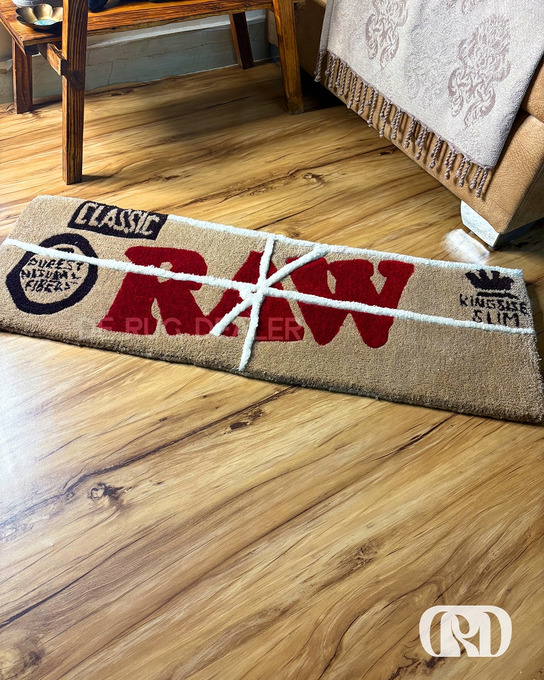 RAW PAPER RUG