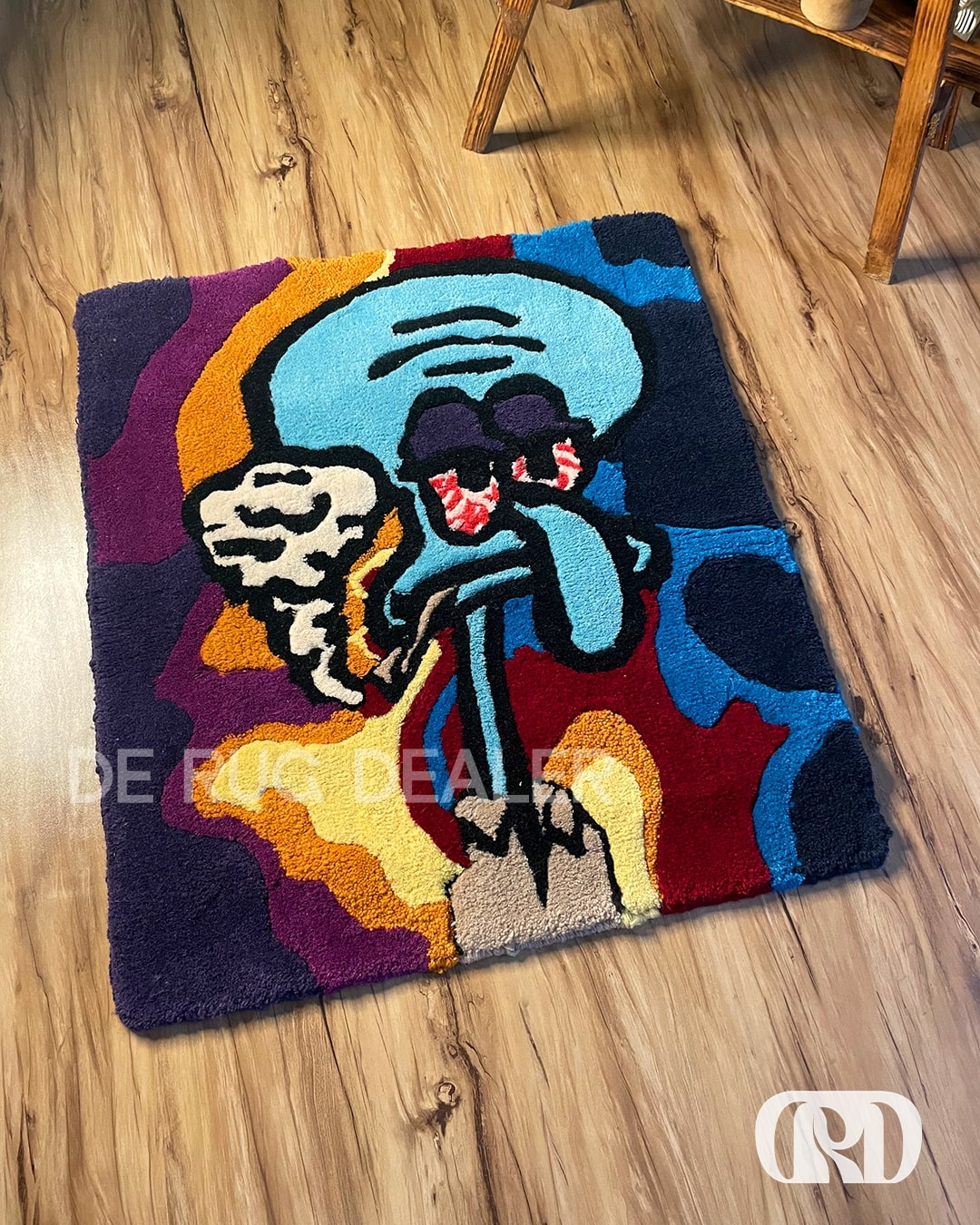 SQUIDWARD RUG