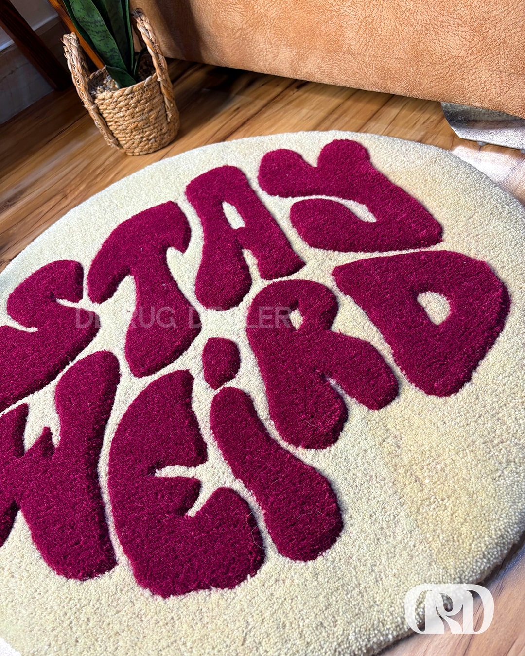 STAY WEIRD RUG
