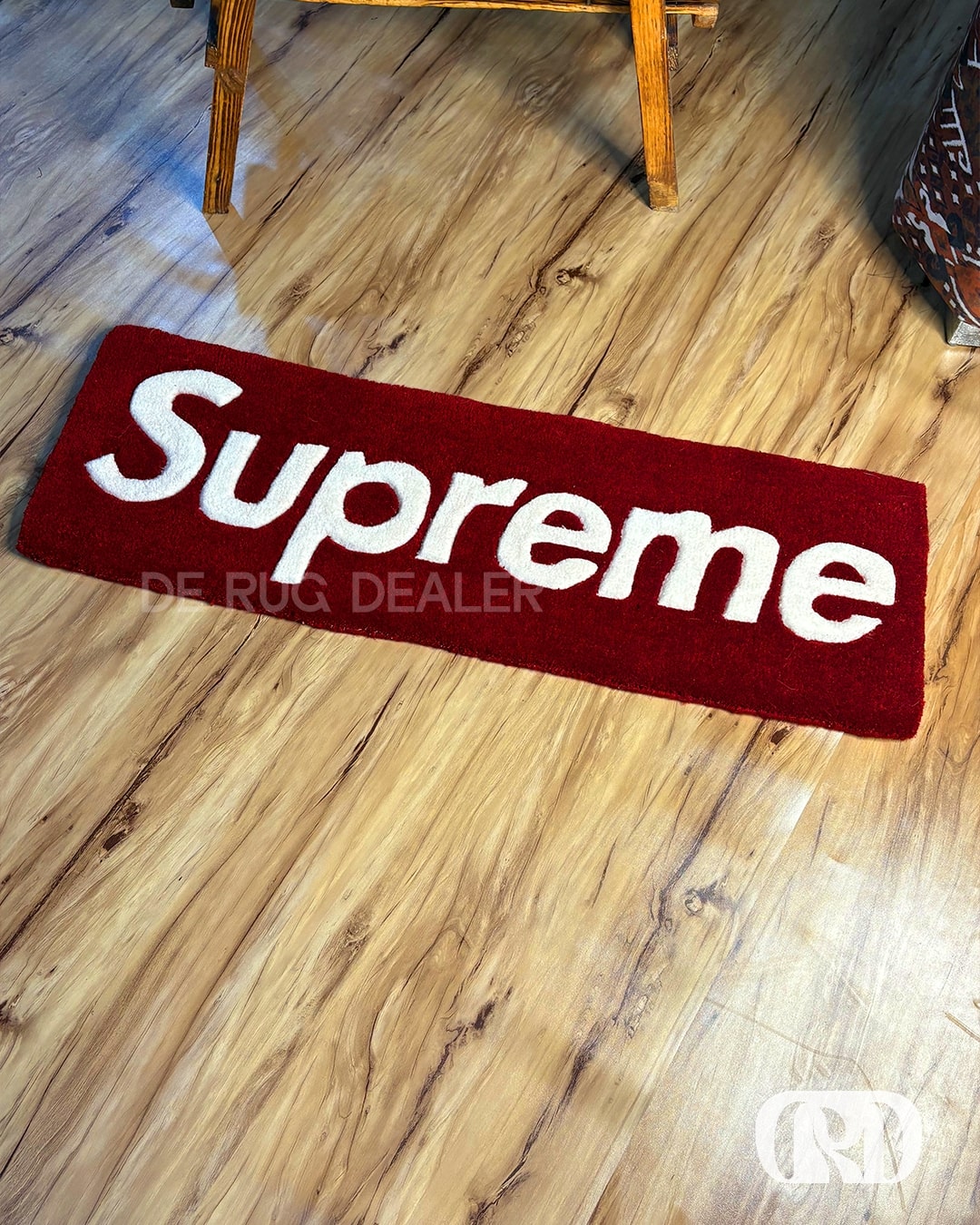 SUPREME LOGO RUG