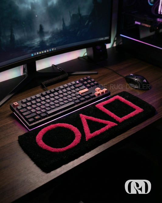 SQUID CODE KEYBOARD RUG