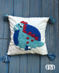 DINO-MITE TUFTED CUSHION COVER