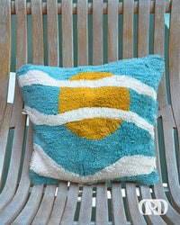 MORNING WAVE TUFTED CUSHION COVER
