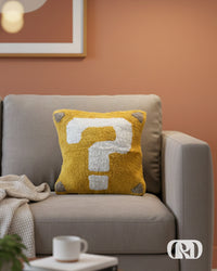 POWER-UP TUFTED CUSHION COVER