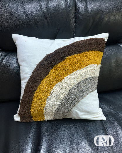 GOLDEN ARC TUFTED CUSHION COVER