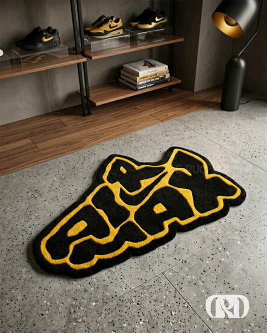 MIDNIGHT KICKS HAND-TUFTED RUG