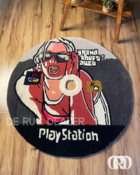GRAND THEFT AUTO HAND-TUFTED RUG