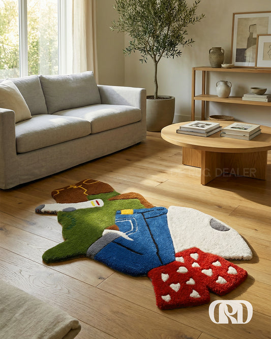 LAZY FIT HAND-TUFTED RUG