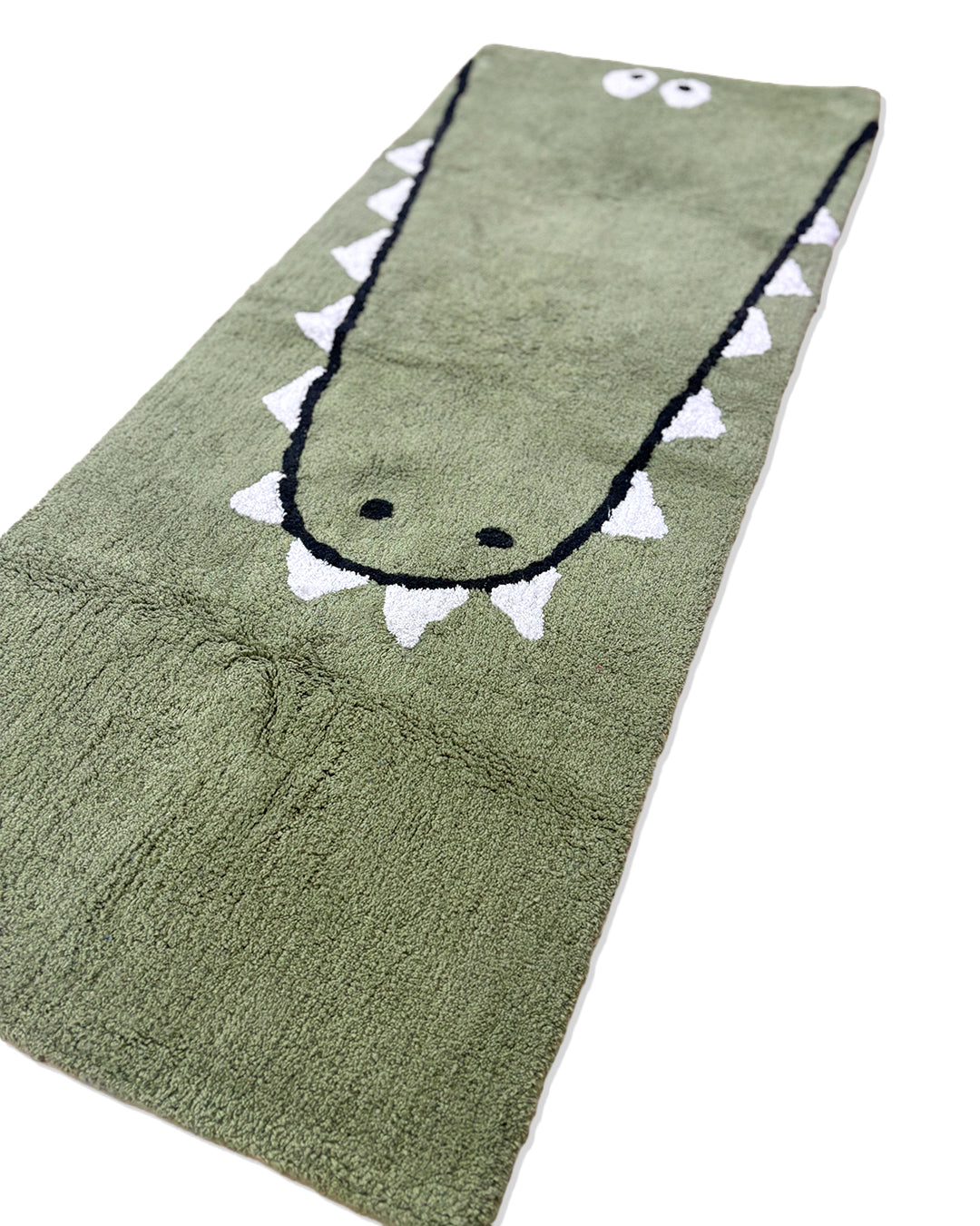 LAZY CROC TUFTED RUNNER