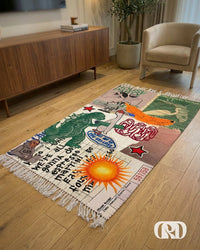 ANALOG GLITCH CHENILLE RUG