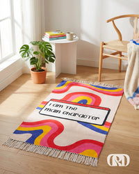 THE MAIN CHARACTER CHENILLE RUG