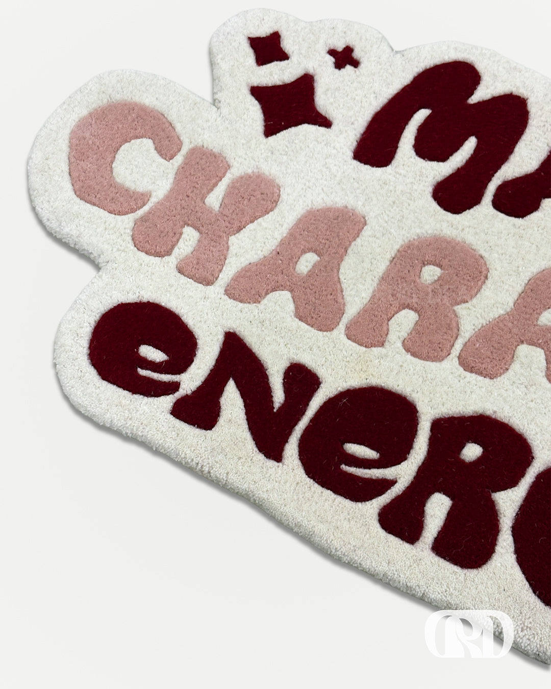 MAIN CHARACTER ENERGY PINK HAND-TUFTED RUG