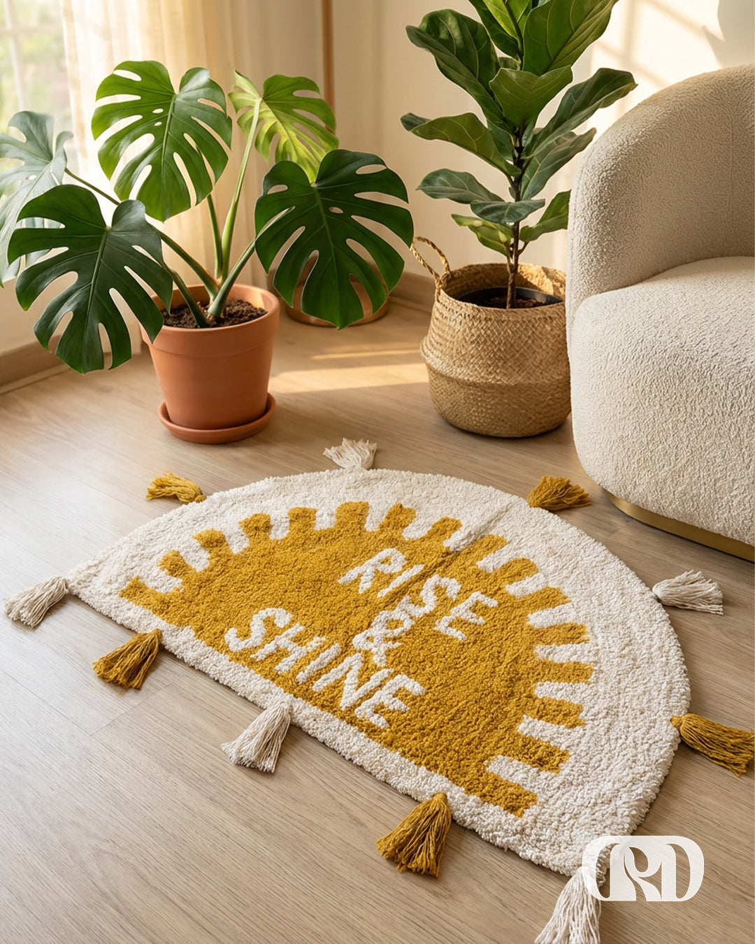 RISE AND SHINE TUFTED RUG