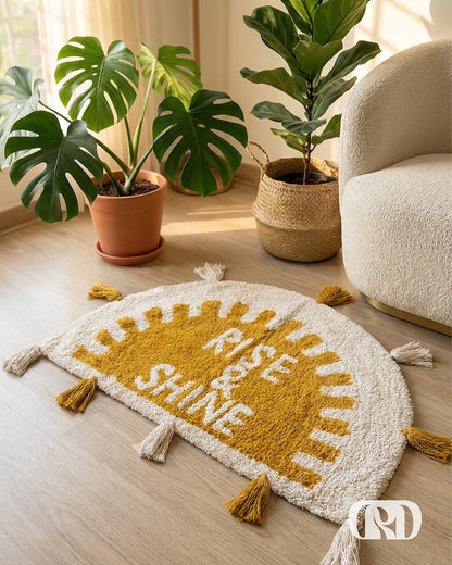RISE AND SHINE TUFTED RUG
