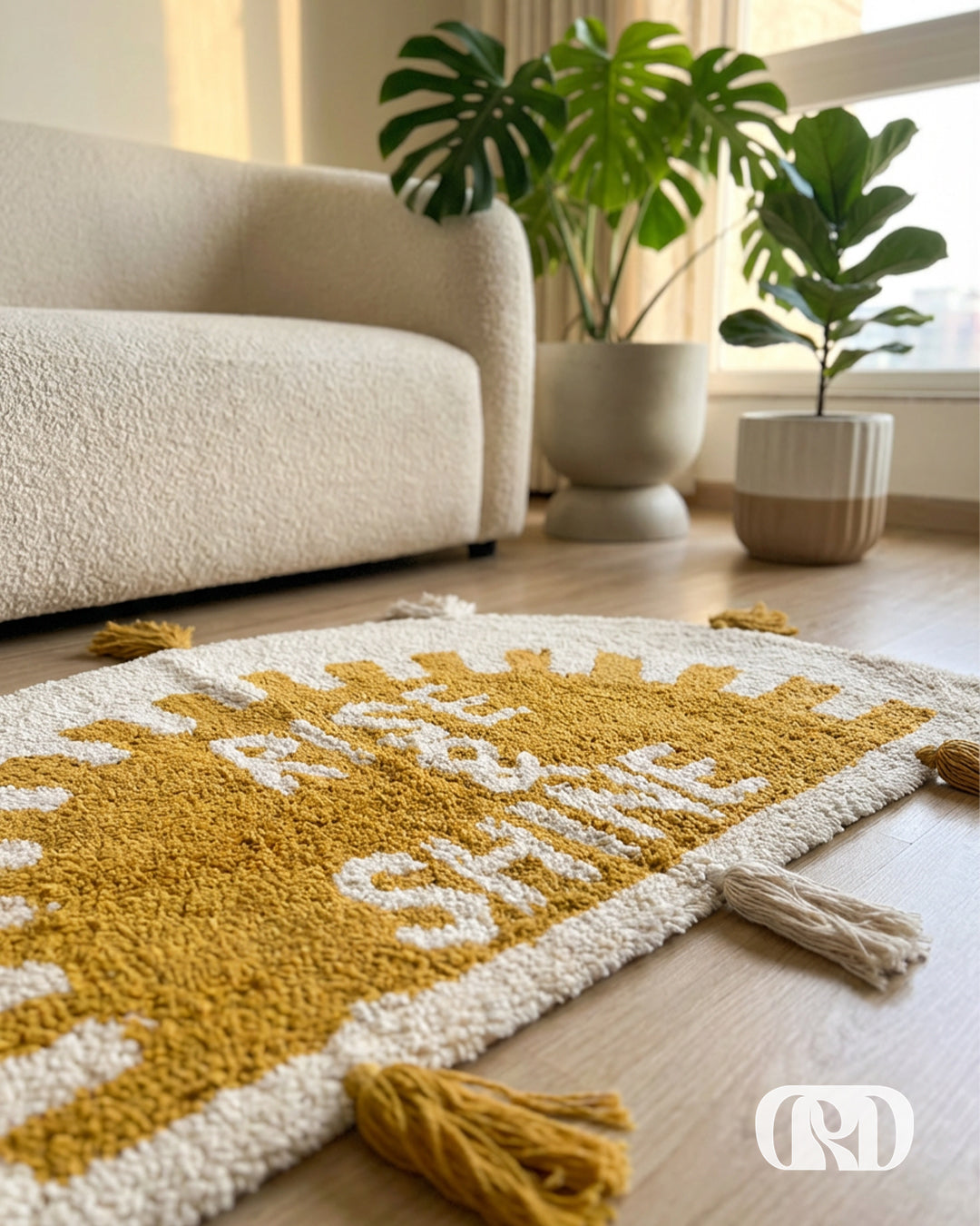 RISE AND SHINE TUFTED RUG