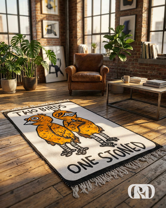 TWO BIRDS RUG