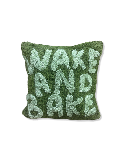 WAKE AND BAKE CUSHION COVER